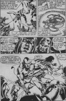 Scan Episode Heroic Fantasy pour illustration du travail du Scnariste Paul Kupperberg